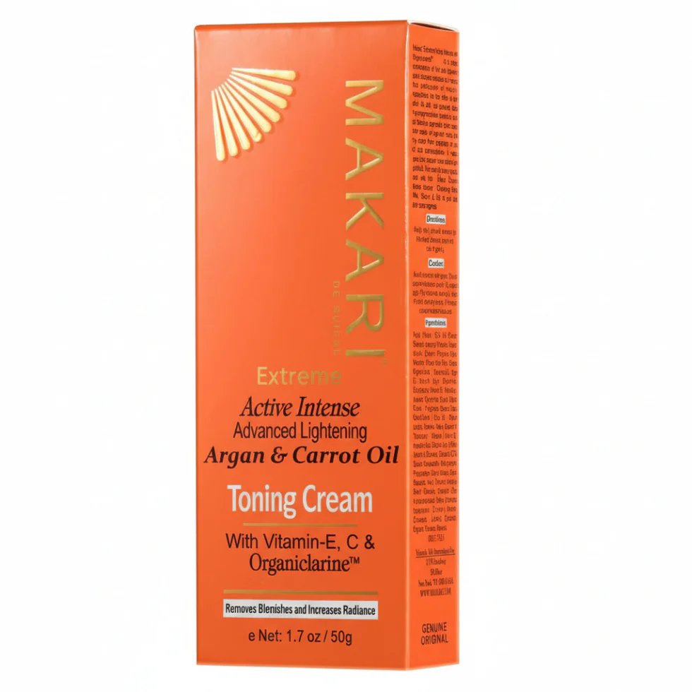 Makari Argan Carrot Tone Boosting Cream 50g | Brighten Even Skin Tone