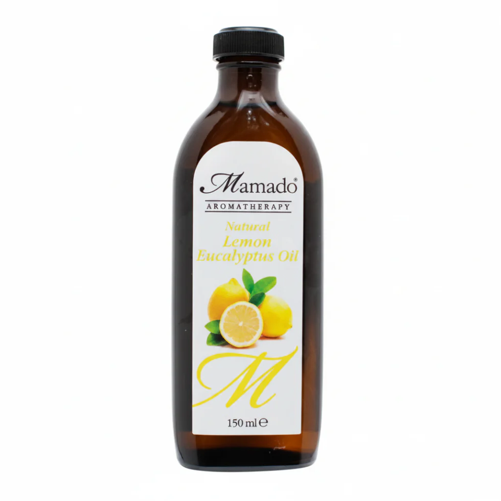 Mamado Natural Lemon Eucalyptus Oil 150ml | Muscle Relief & Insect Repellent
