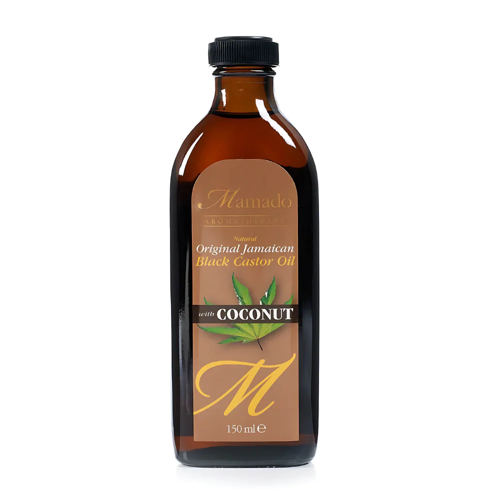Mamado Jamaican Black Castor Oil with Coconut 150ml | Hair Growth & Deep Moisture