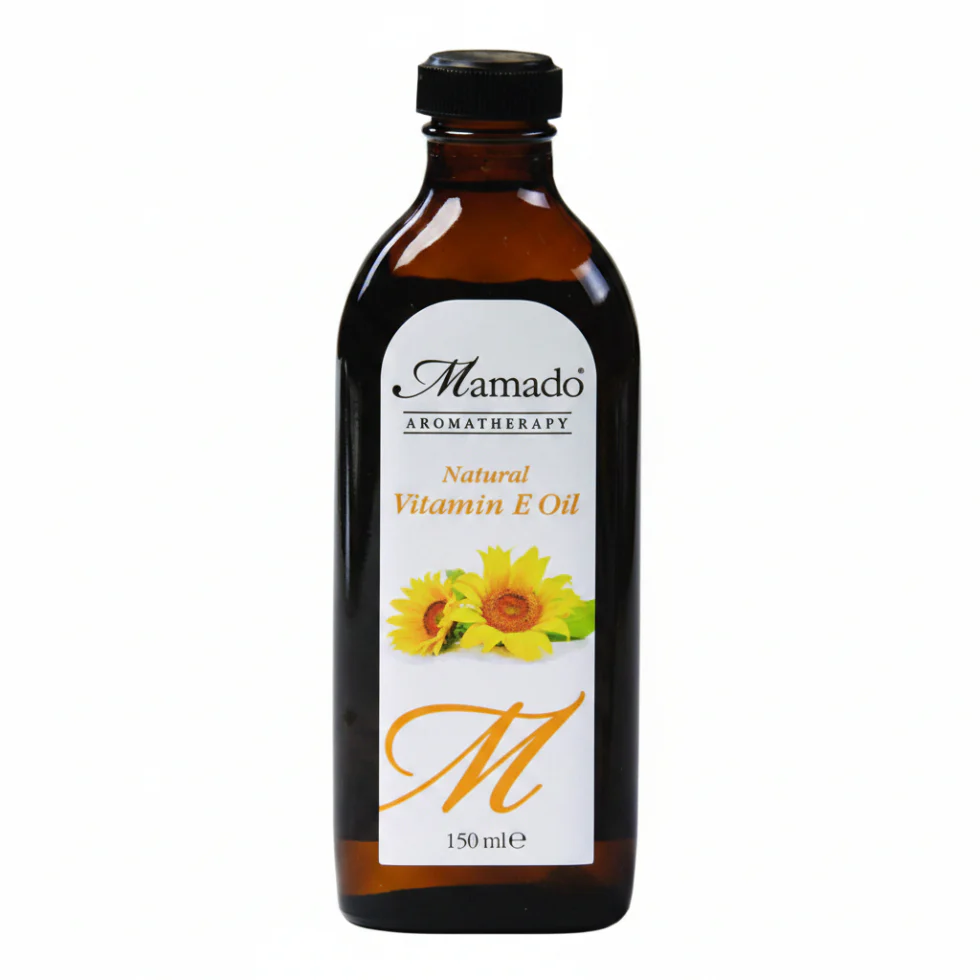Mamado Natural Vitamin E Oil 150ml | Skin & Hair Hydrating Nourishing Oil
