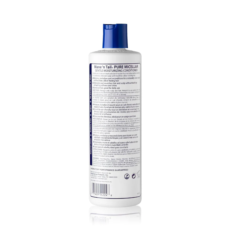 Mane N Tail Biotin Infused Micellar Sulfate-Free Conditioner 11.2oz | Refresh & Renew Hair - Image 2