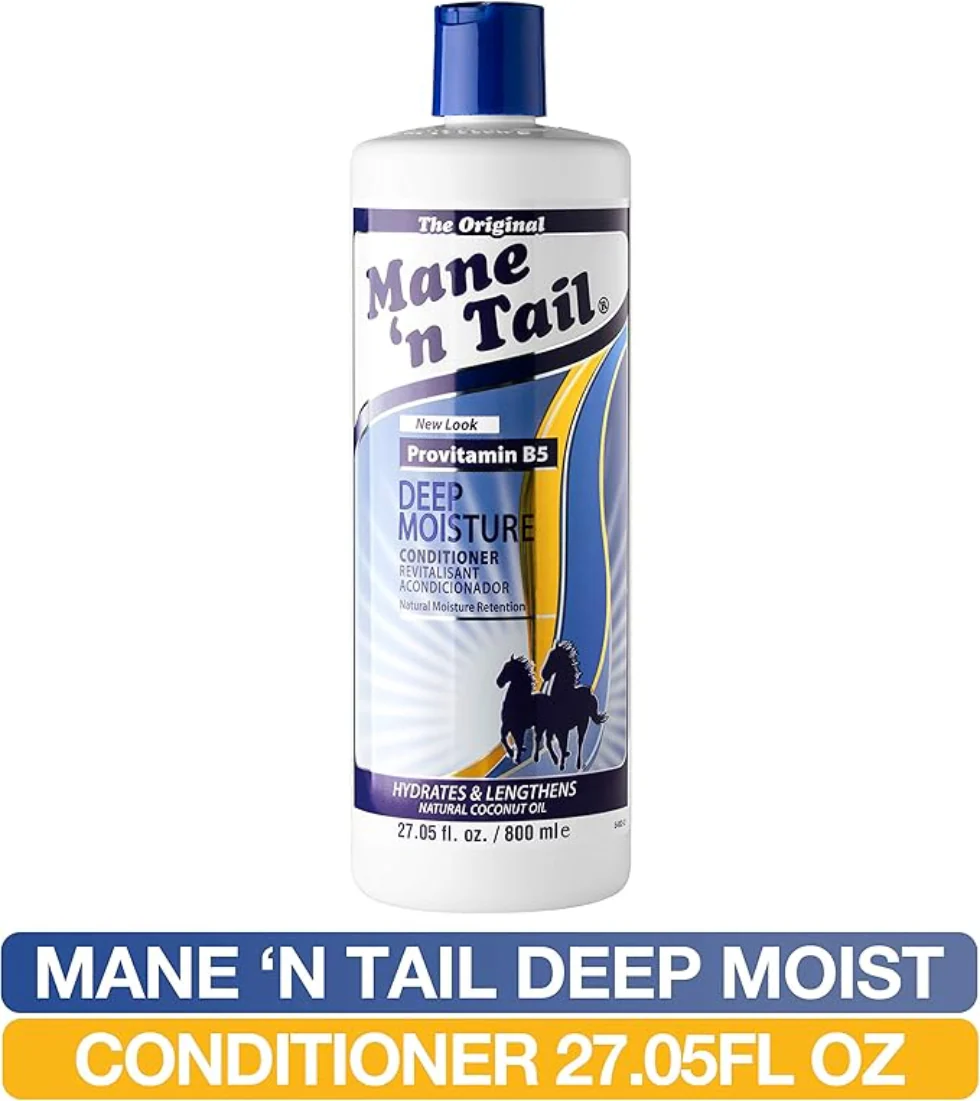 Mane N Tail Provitamin B5 Deep Moisture Conditioner 800ml | Hydrate & Strengthen Hair - Image 4