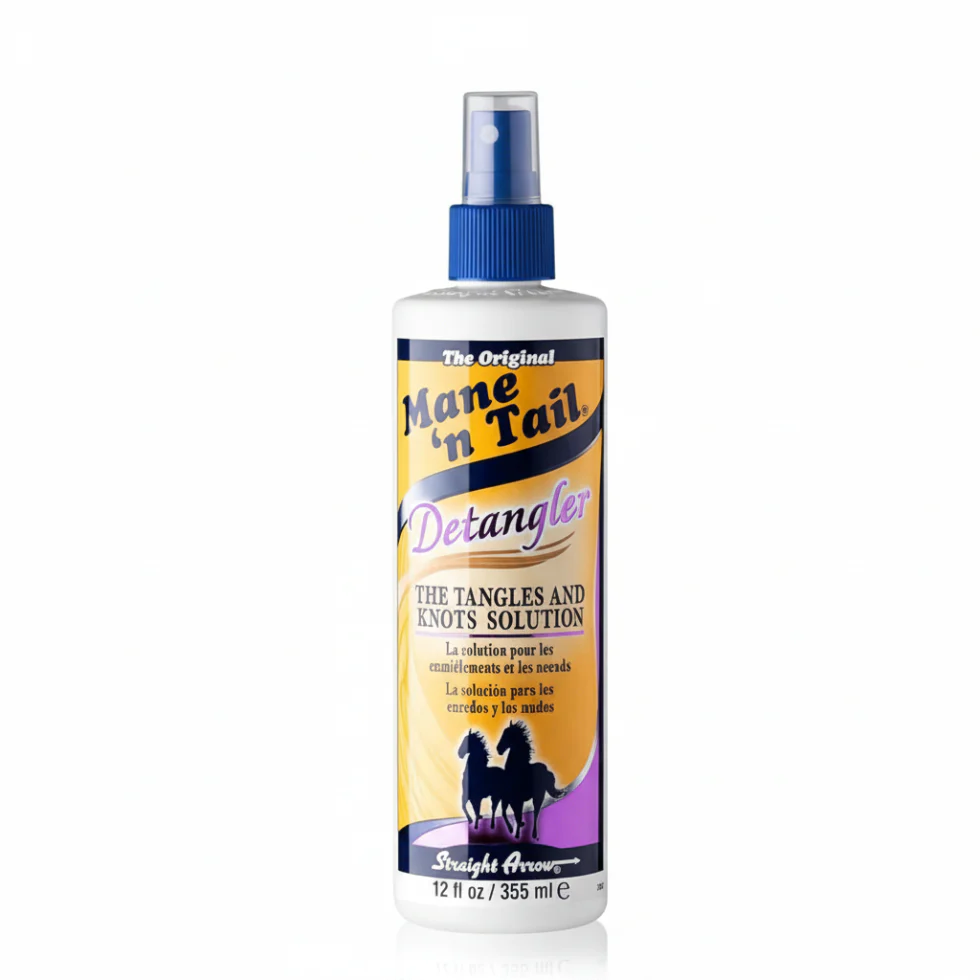 Mane N Tail Detangler Spray 355ml | Tangles & Knots Solution for Smooth Hair