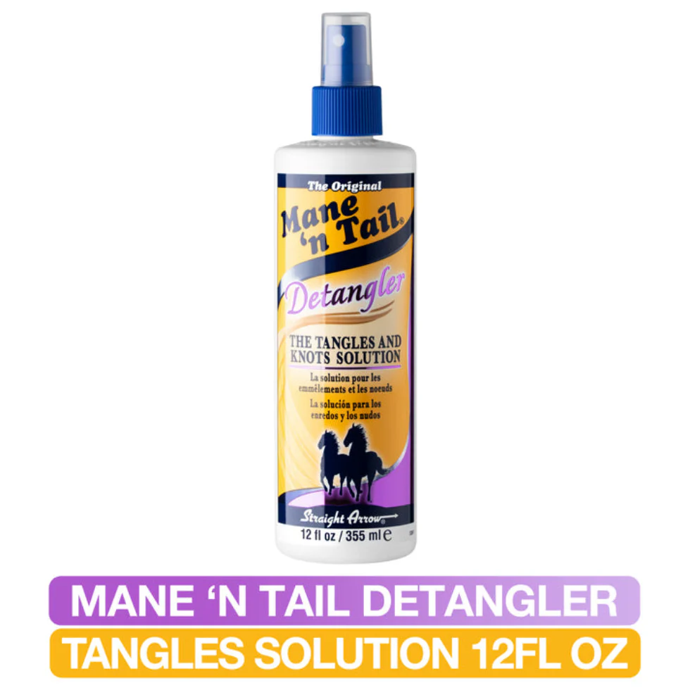 Mane N Tail Detangler Spray 355ml | Tangles & Knots Solution for Smooth Hair - Image 3