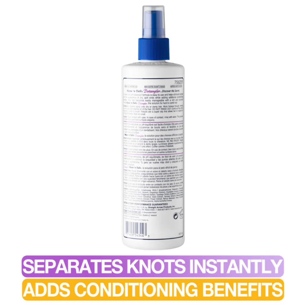 Mane N Tail Detangler Spray 355ml | Tangles & Knots Solution for Smooth Hair - Image 4