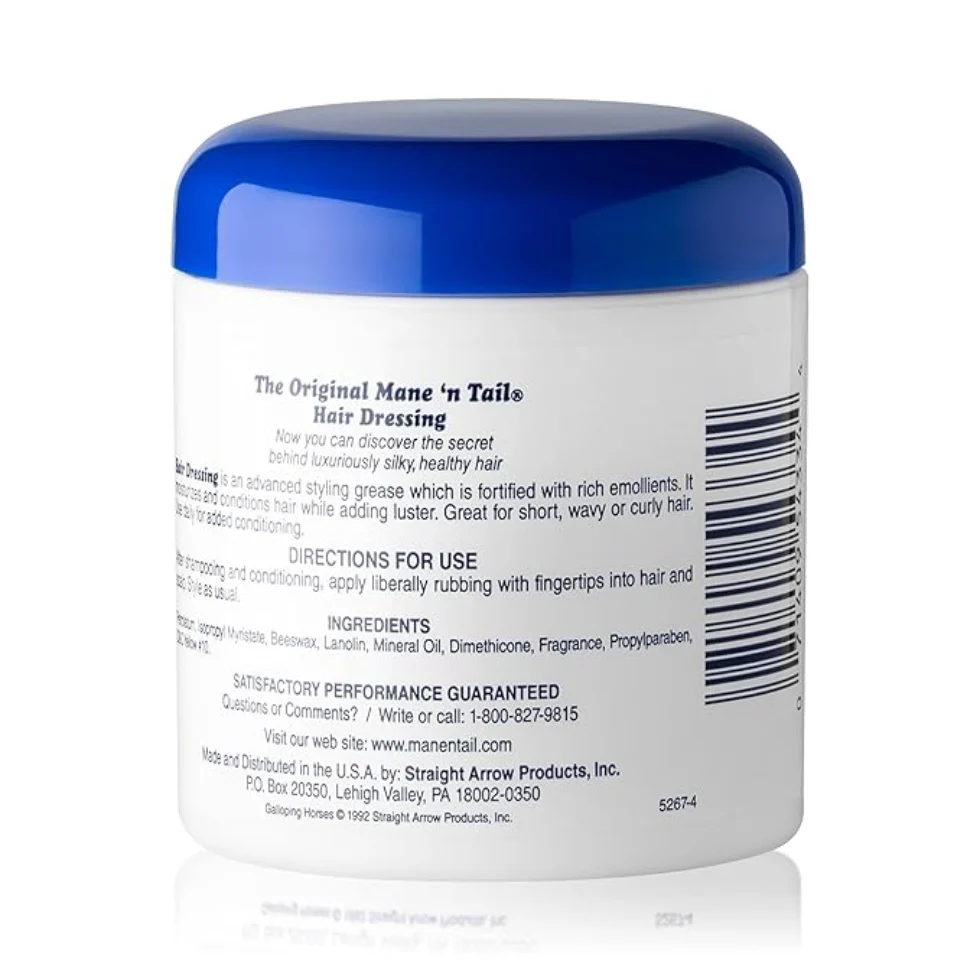 Mane N Tail Hair Dressing Jar 5.5oz | Moisturize, Condition & Strengthen Hair - Image 5