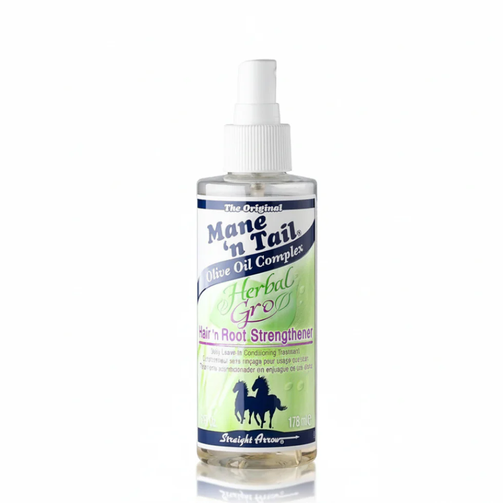 Mane N Tail Olive Oil Complex Herbal Gro Hair 'n Root Strengthener 6oz | Fortify & Nourish Hair