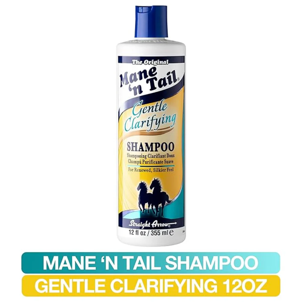 Mane N Tail Gentle Clarifying Shampoo 12oz | Deep Clean & Renewed Silkier Hair - Image 3
