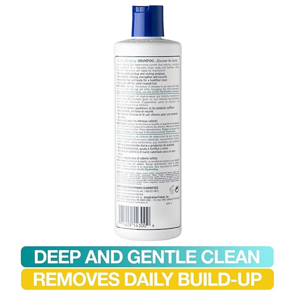Mane N Tail Gentle Clarifying Shampoo 12oz | Deep Clean & Renewed Silkier Hair - Image 4