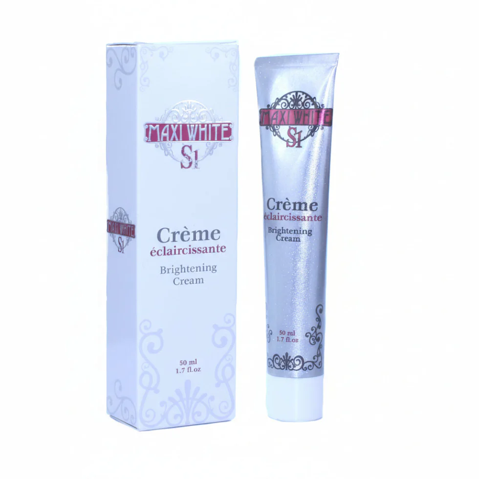 Maxi White S1 Brightening Cream 50ml | Skin Tone Enhancing & Hydrating Cream