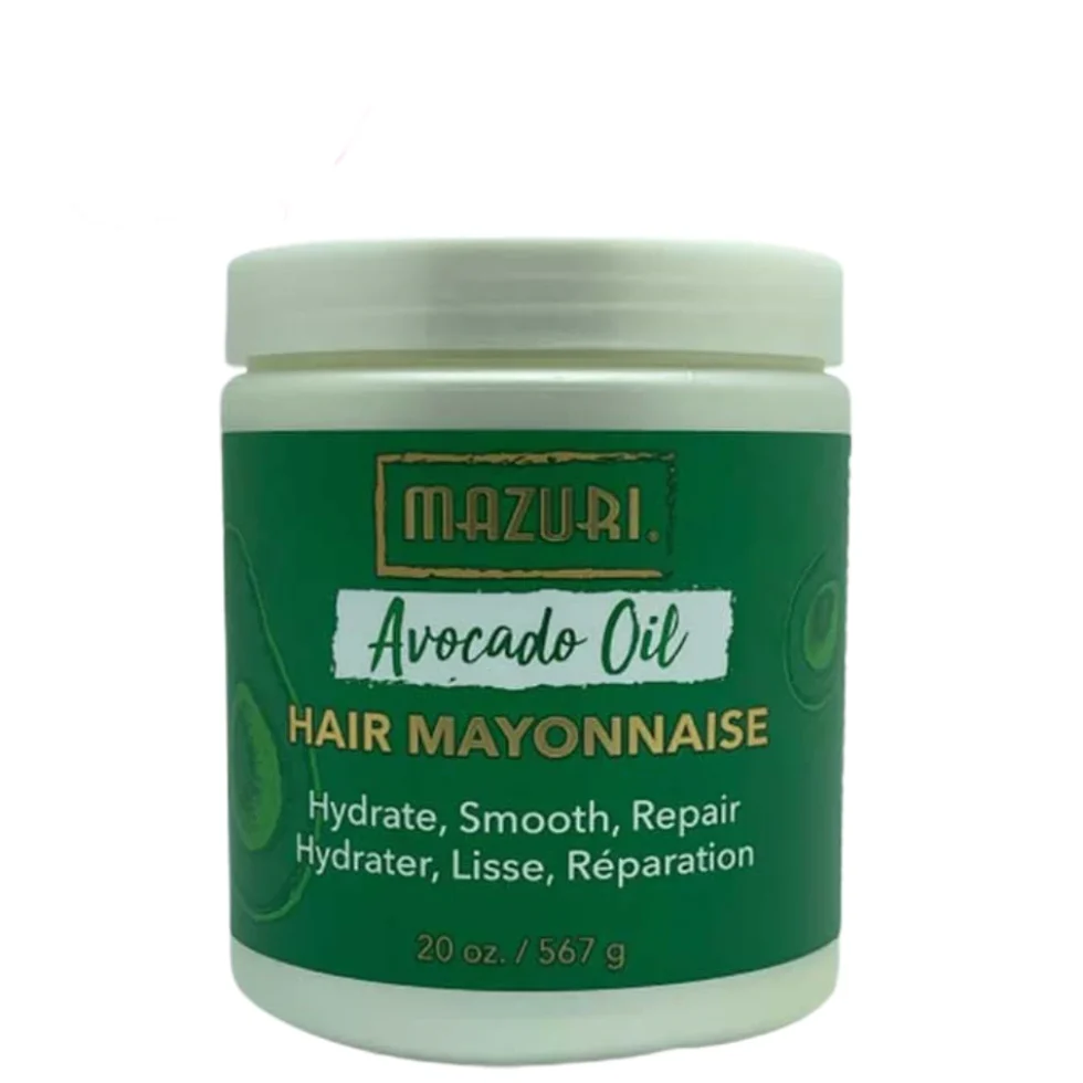 Mazuri Avocado Oil Hair Mayonnaise 567g | Deep Nourishment & Repair Treatment