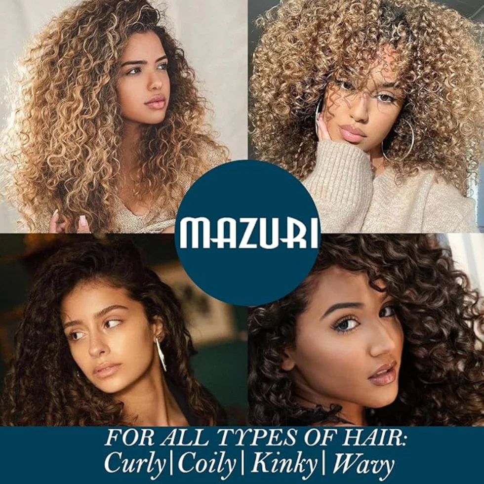 Mazuri Curly Perm Moisturizer Spray 12oz | Hydrate, Define & Refresh Curls - Image 2