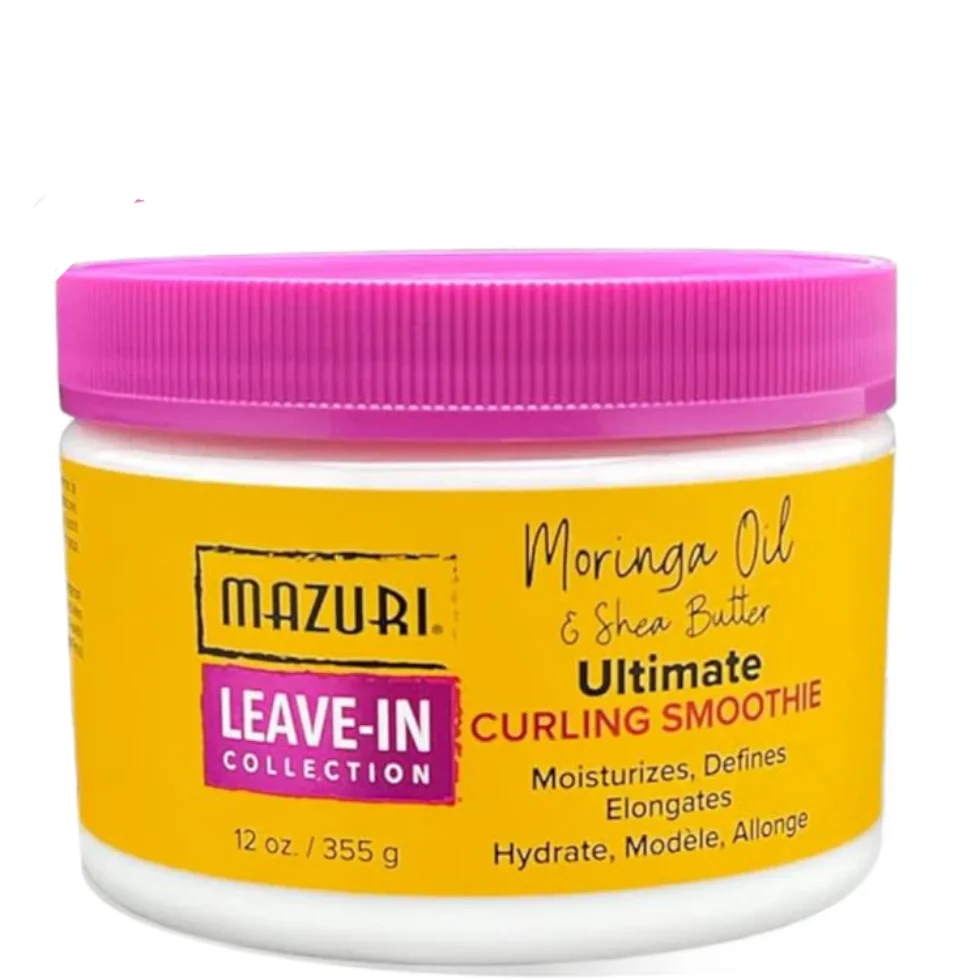 Mazuri Moringa Oil & Shea Butter Curling Smoothie | Define & Hydrate Curls