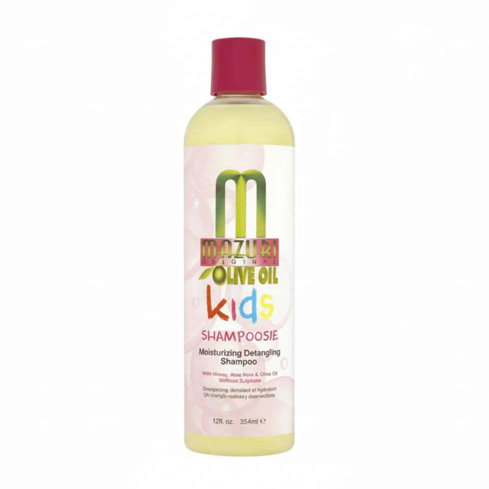 Mazuri Olive Oil Kids Shampoosie Detangling Shampoo 354ml | Gentle Cleanse