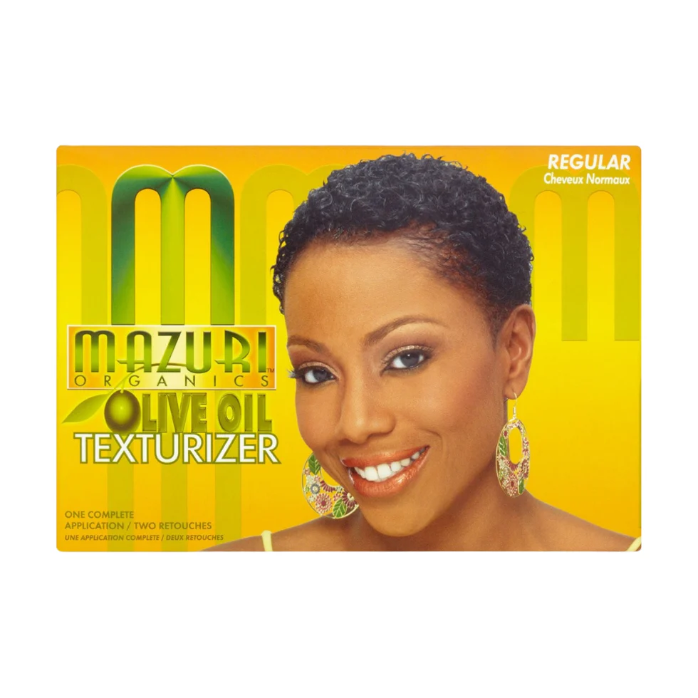 Mazuri Olive Oil Texturizer Regular | Smooth, Silky & Frizz-Free Hair
