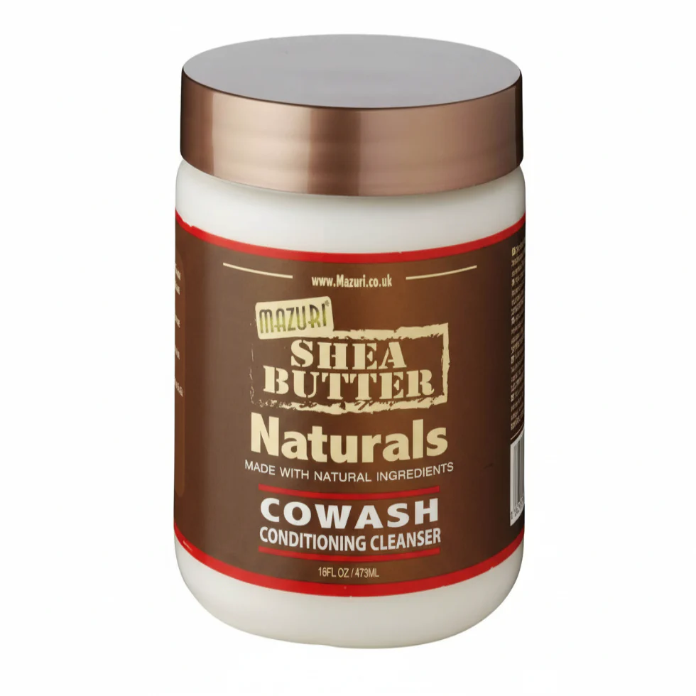 Mazuri Shea Butter CoWash Cleanser 16oz | Moisturize, Cleanse & Refresh Hair
