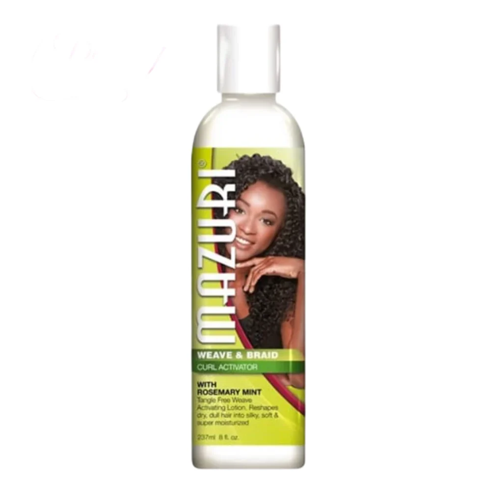 Mazuri Wave & Braid Curl Activator 237ml | Rosemary Mint Define & Hydrate