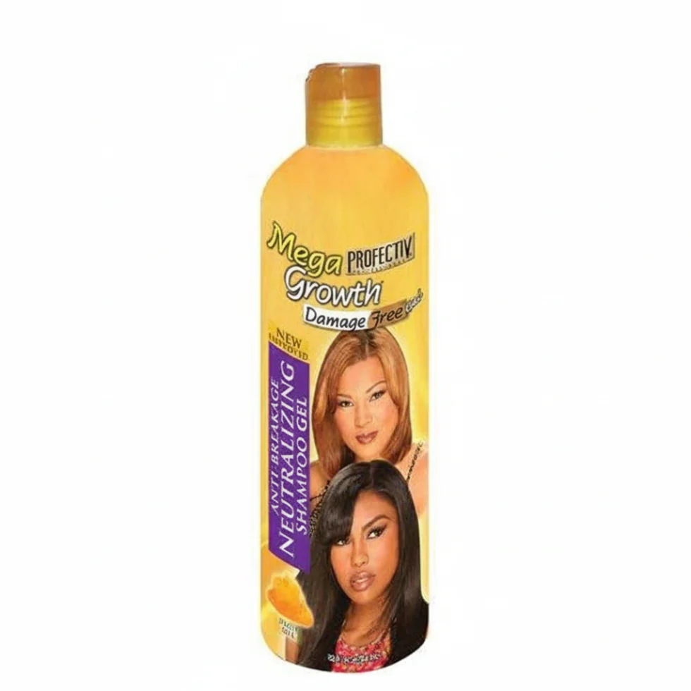 Mega Growth Neutralizing Shampoo Gel 354ml | Anti-Breakage Hair Care