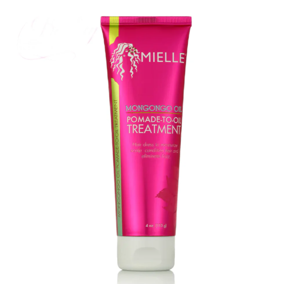 Mielle Mongongo Oil Pomade-to-Oil Treatment 4oz | Frizz Control & Shine