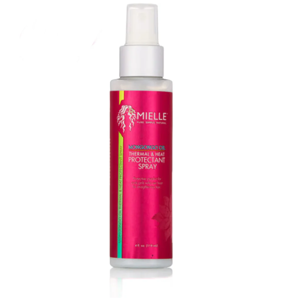 Mielle Mongongo Oil Heat Protectant Spray 118ml | Thermal Protection & Frizz Control