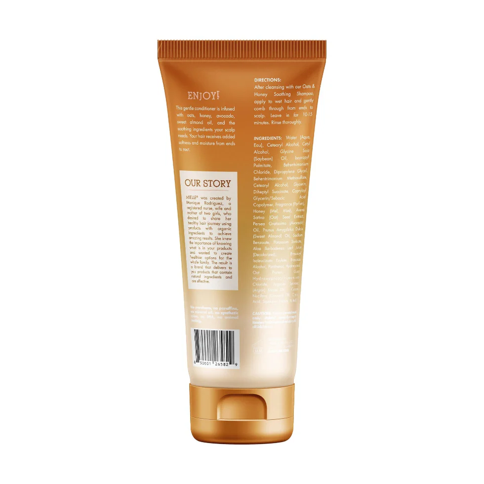 Mielle Oats & Honey Soothing Conditioner 237ml | Sensitive Scalp Relief & Hydration - Image 2