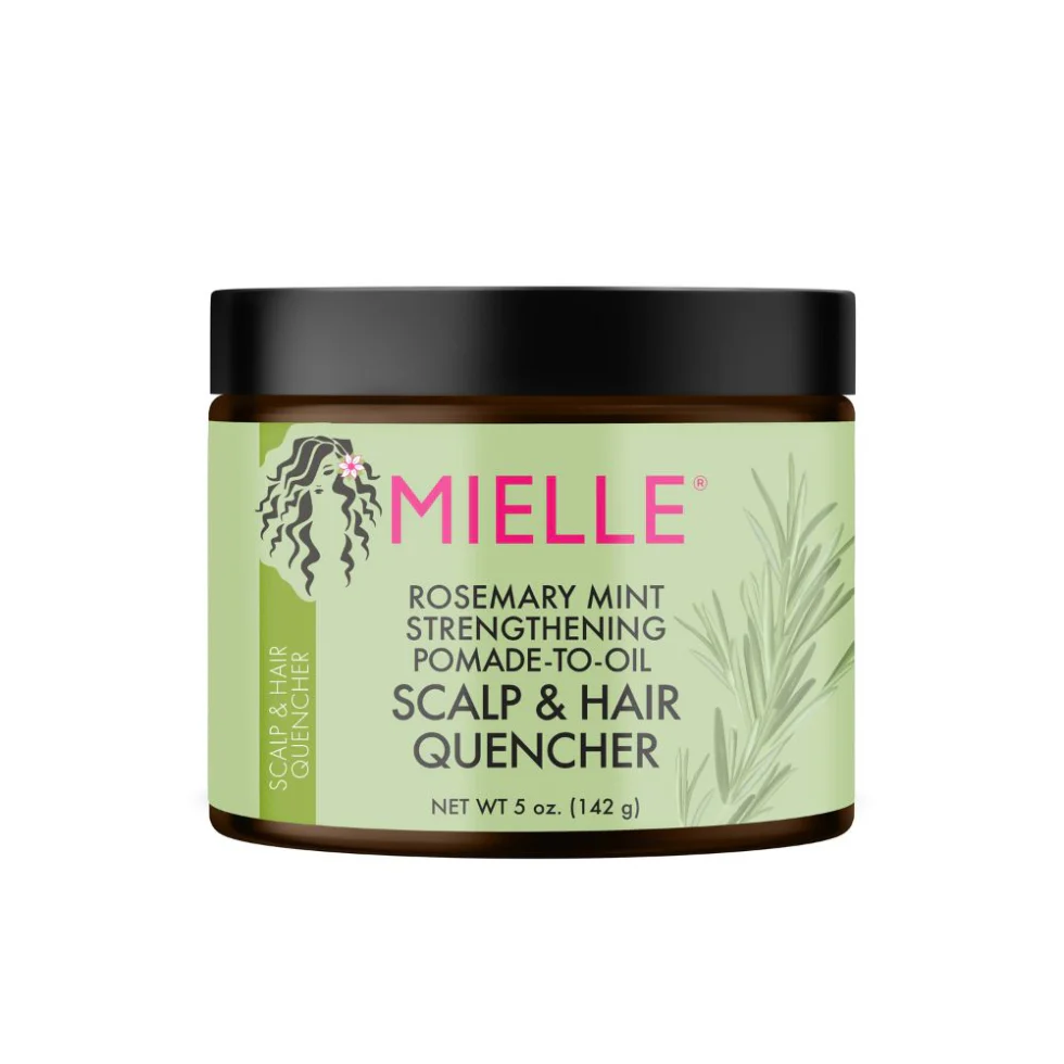 Mielle Rosemary Mint Pomade-to-Oil Scalp & Hair Quencher 5oz | Moisturize & Shine