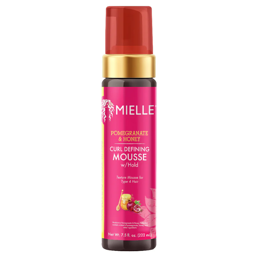 Mielle Pomegranate & Honey Curl Defining Mousse 7.5oz | Type 4 Hold & Definition