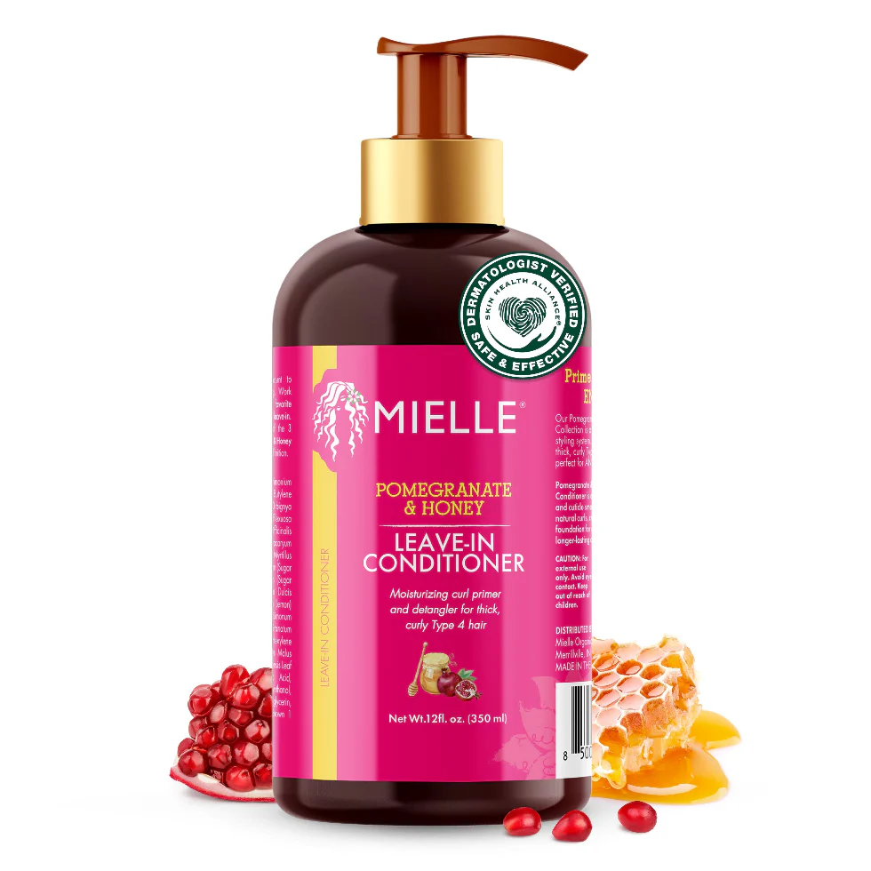 Mielle Pomegranate & Honey Leave-In Conditioner 12oz | Moisturizing Detangler