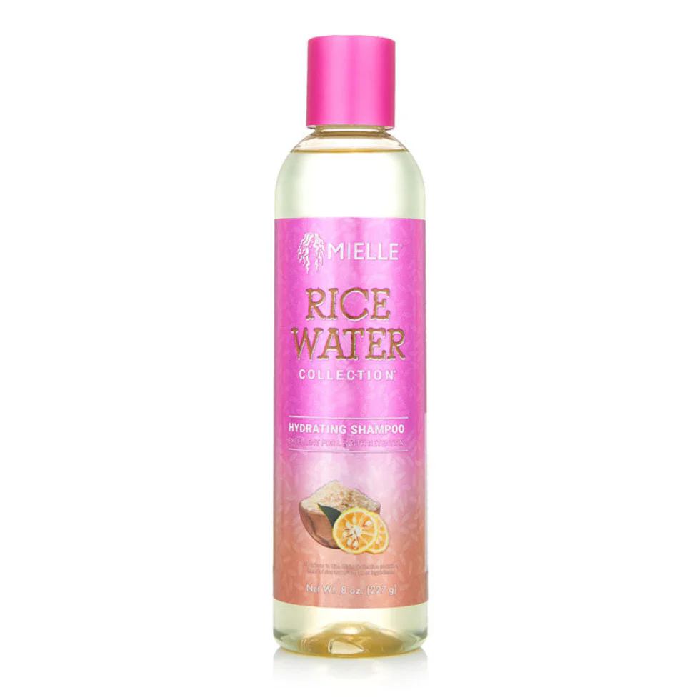 Mielle Rice Water Hydrating Shampoo 8oz | Strengthen, Shine & Repair Hair