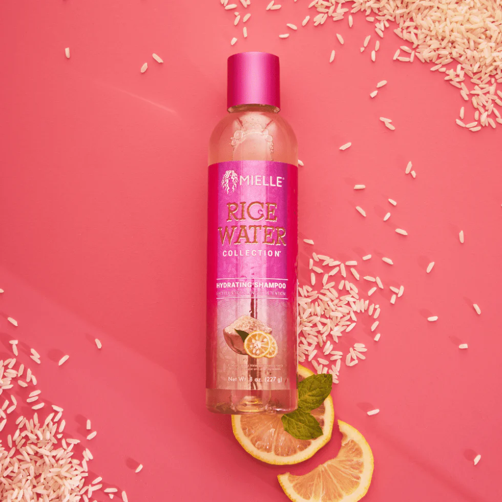 Mielle Rice Water Hydrating Shampoo 8oz | Strengthen, Shine & Repair Hair - Image 2