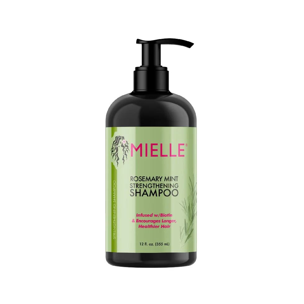 Mielle Rosemary Mint Strengthening Shampoo 12oz | Hydrate & Nourish Hair