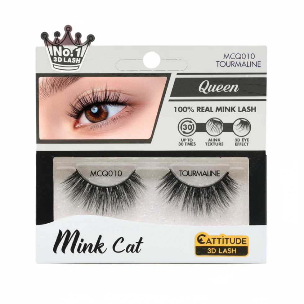 Ebin New York Mink Cat Queen Attitude 3D Lashes | Luxury Lashes - Image 10