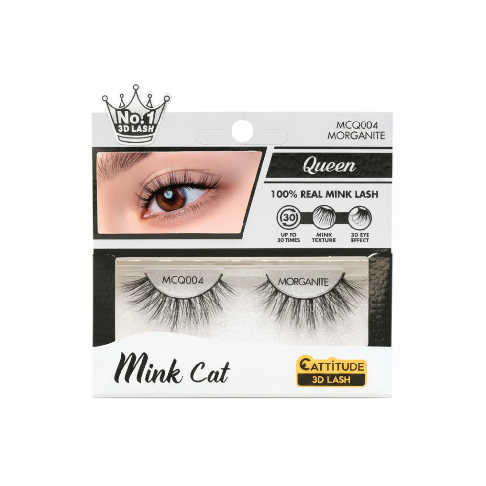 Ebin New York Mink Cat Queen Attitude 3D Lashes | Luxury Lashes - Image 4