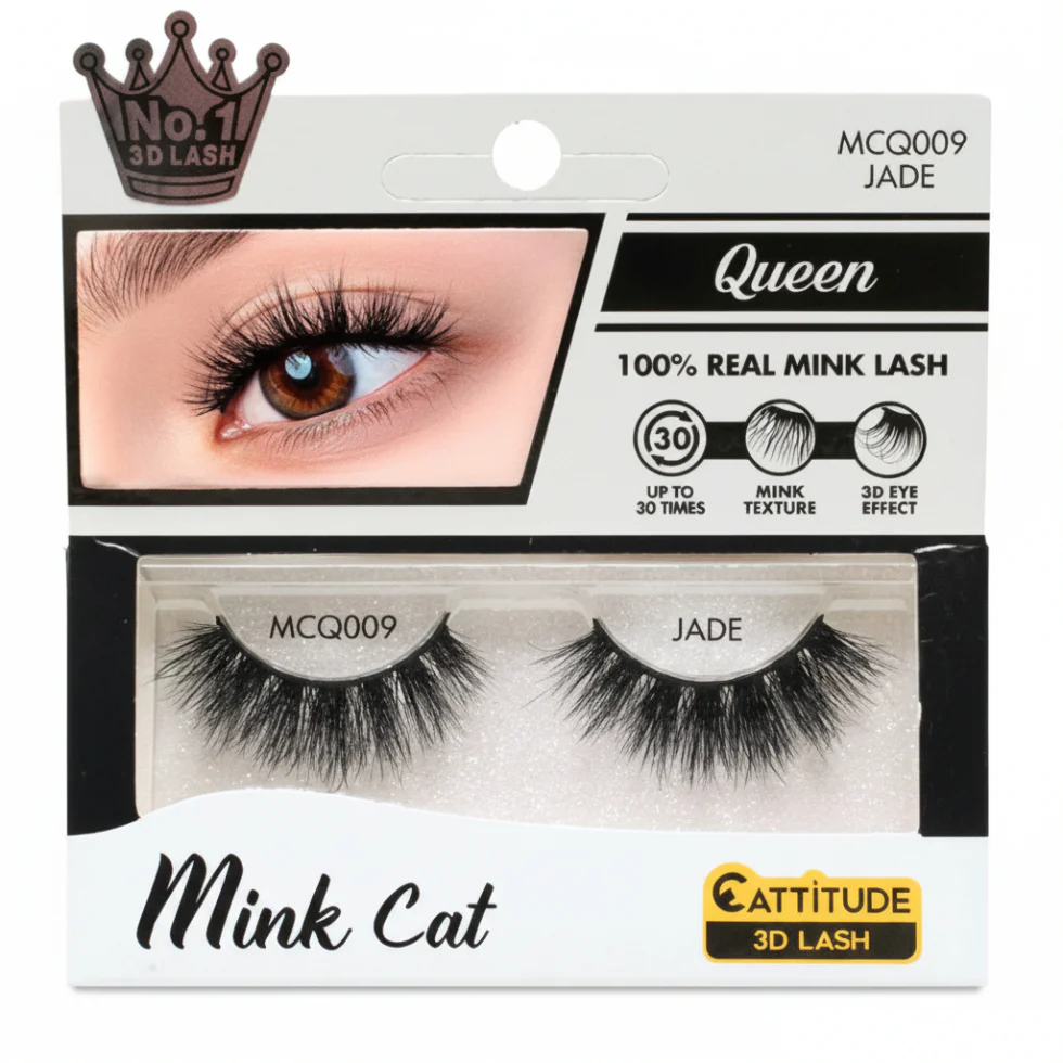 Ebin New York Mink Cat Queen Attitude 3D Lashes | Luxury Lashes - Image 9
