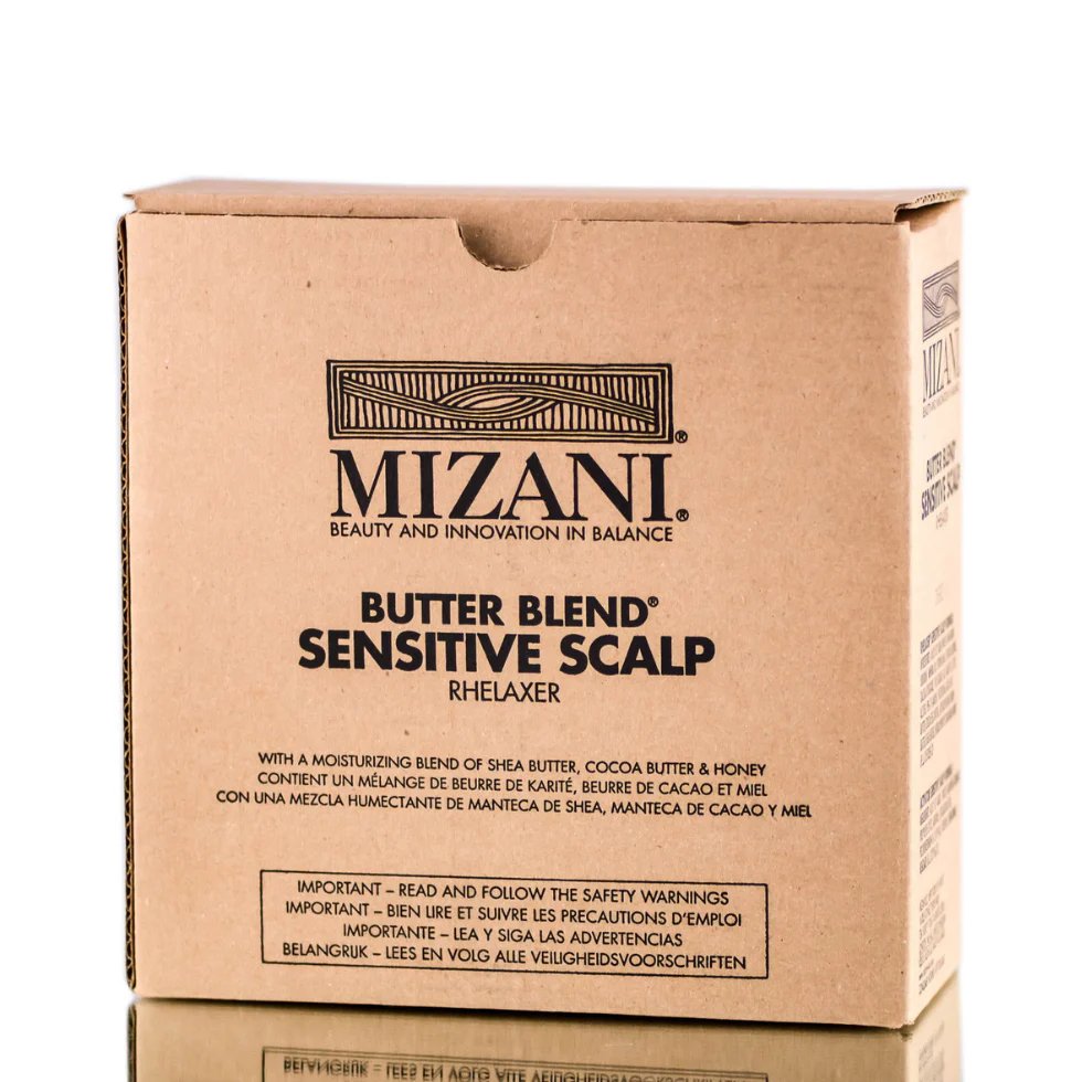 Mizani Butter Blend Sensitive Scalp Relaxer | No-Lye Conditioning Formula
