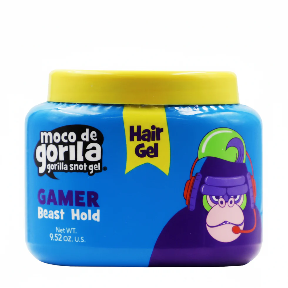 Moco De Gorila Gamer Beast Hold Hair Gel 9.5oz | Extreme No-Flake Hold