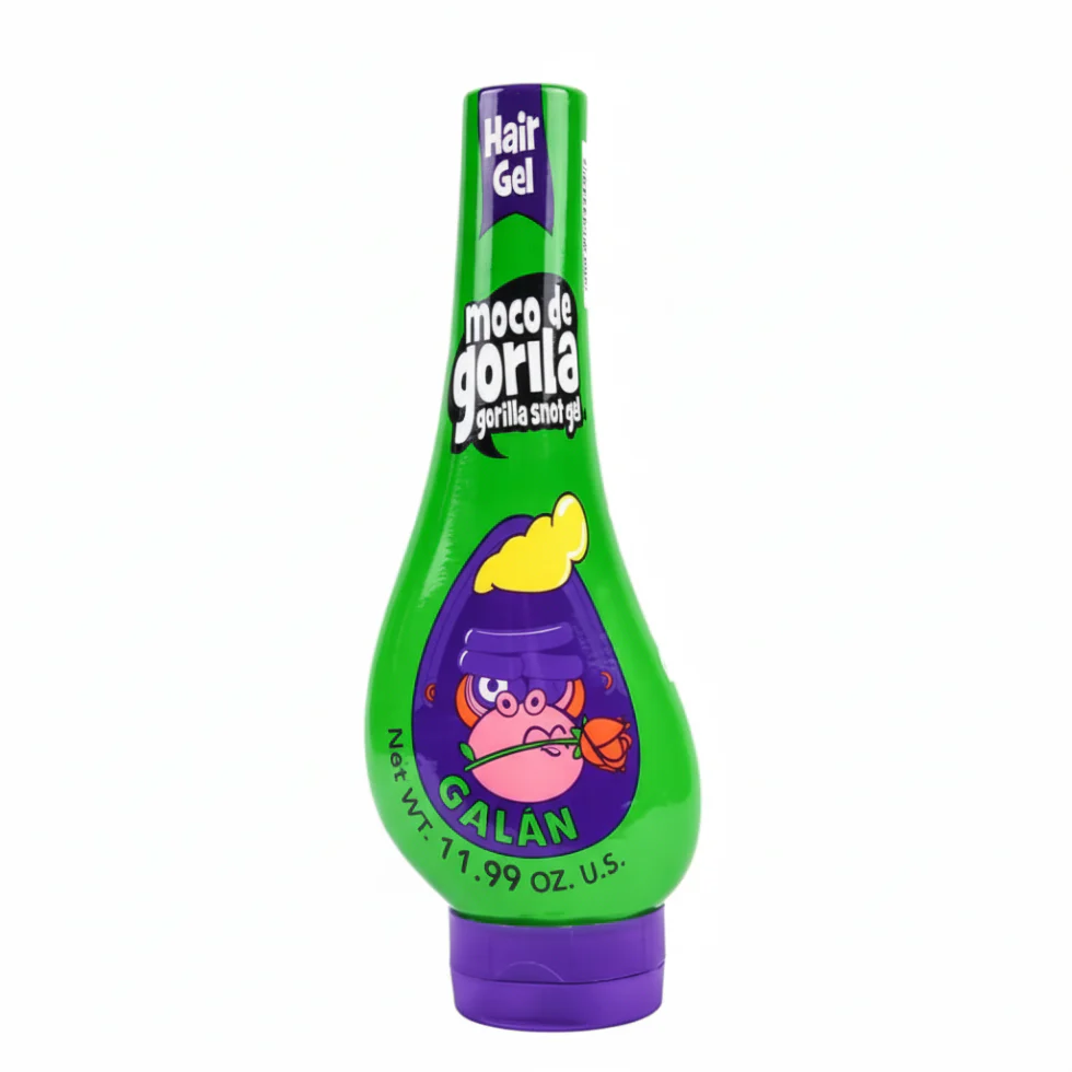 Moco de Gorila Gorilla Snot Hair Gel Galán 11.99 oz | Wet-Look, Strong Hold