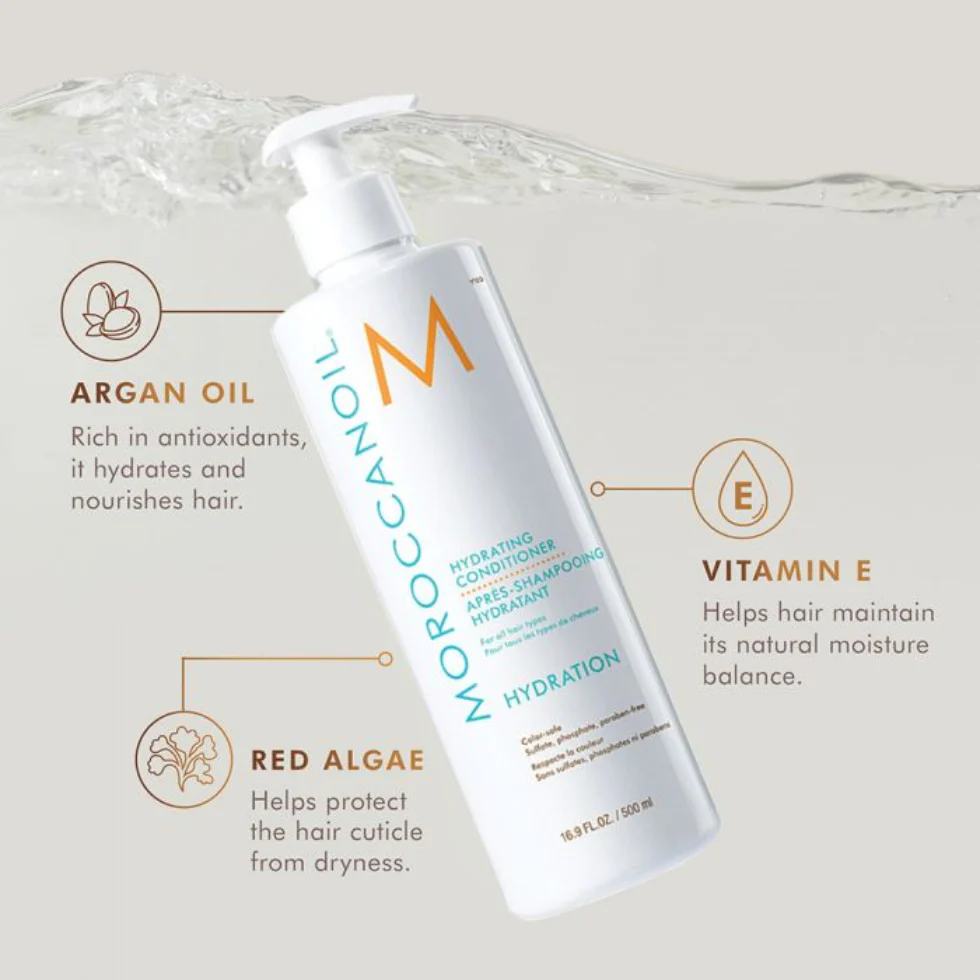 Moroccanoil Hydrating Conditioner 500ml | Argan Oil Moisture Boost for Dry Hair - Image 2