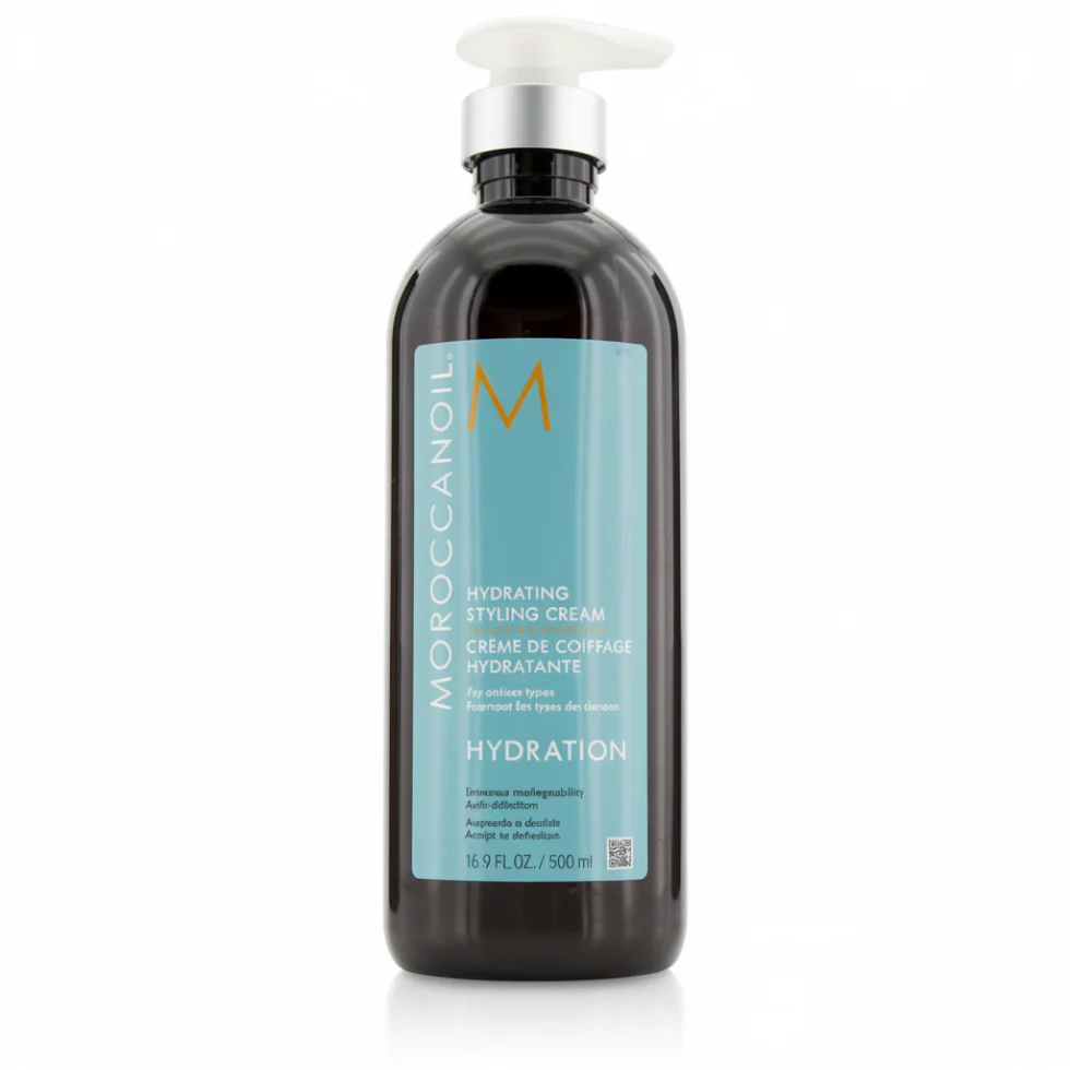 Moroccanoil Hydrating Styling Cream 500ml | Frizz Control & Soft Hold