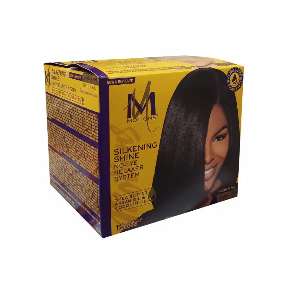 Motions No Lye Relaxer Regular | Silkening Shine & Smooth Straight Hair