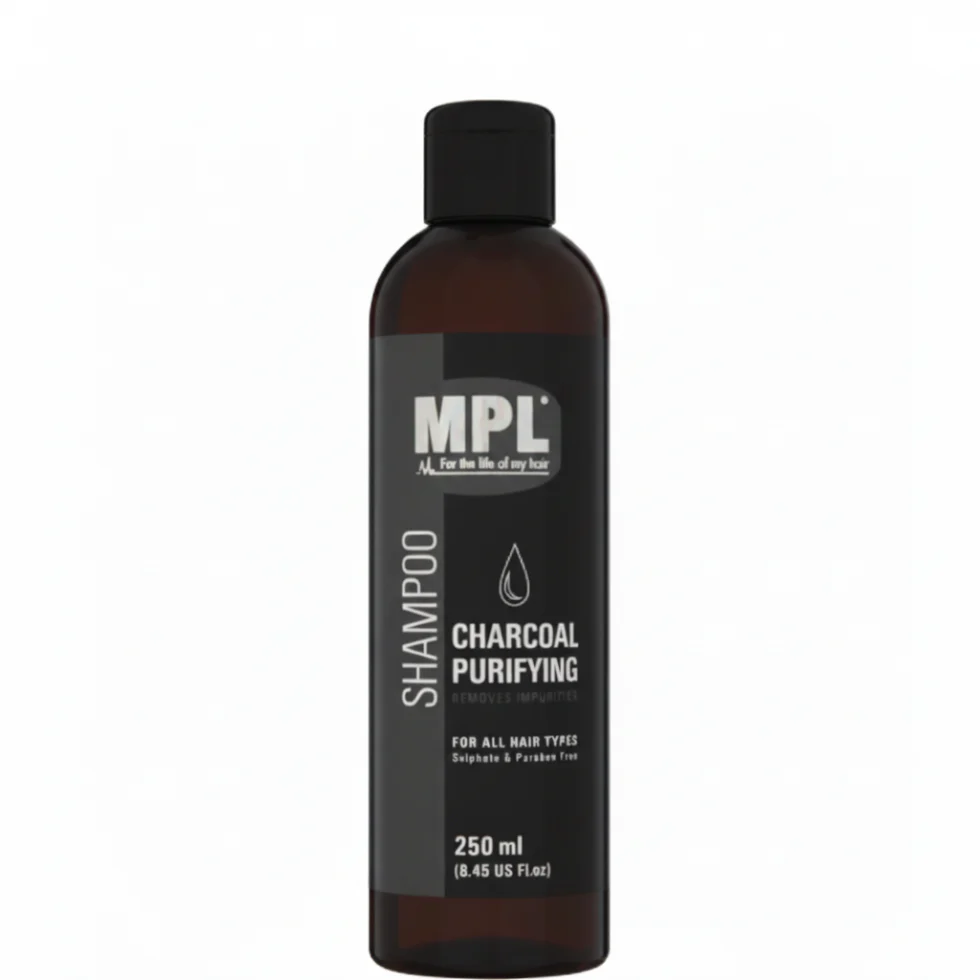 MPL Charcoal Purifying Shampoo 250ml | Detox & Purify All Hair Types