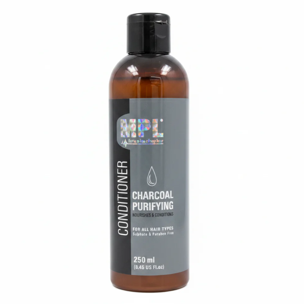 MPL Charcoal Purifying Conditioner 250ml | Detox Hydrate Smooth Hair Care