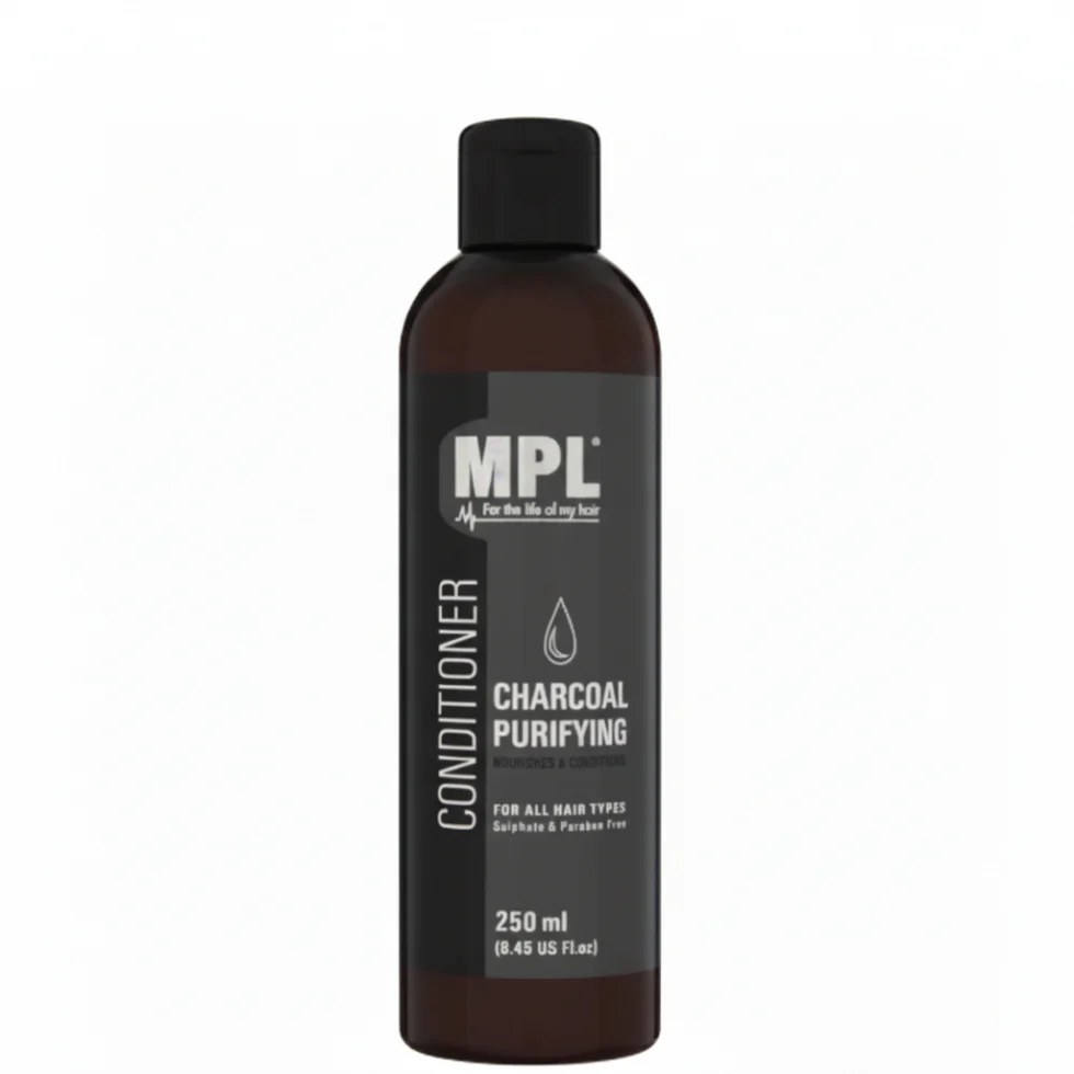 MPL Charcoal Purifying Conditioner 250ml | Detox Nourish Smooth Hair Care