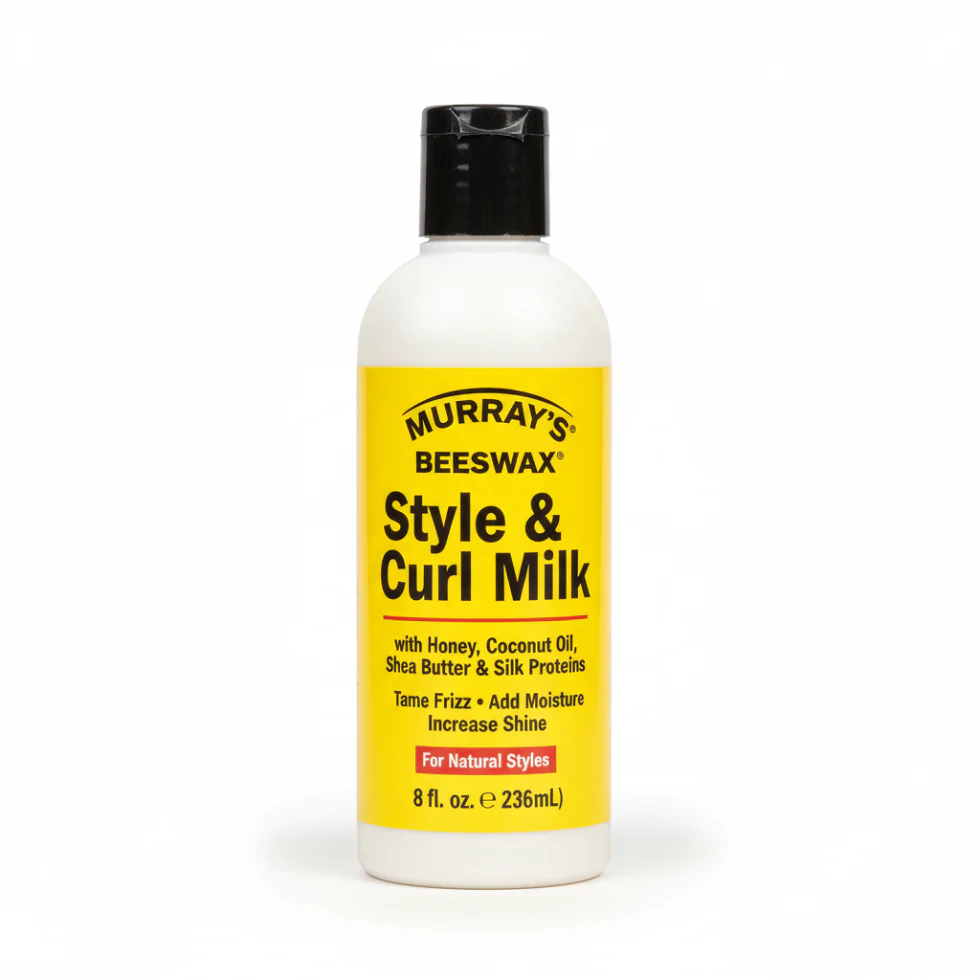 Murray’s Beeswax Style & Curl Milk 8oz | Moisturize, Detangle & Shine