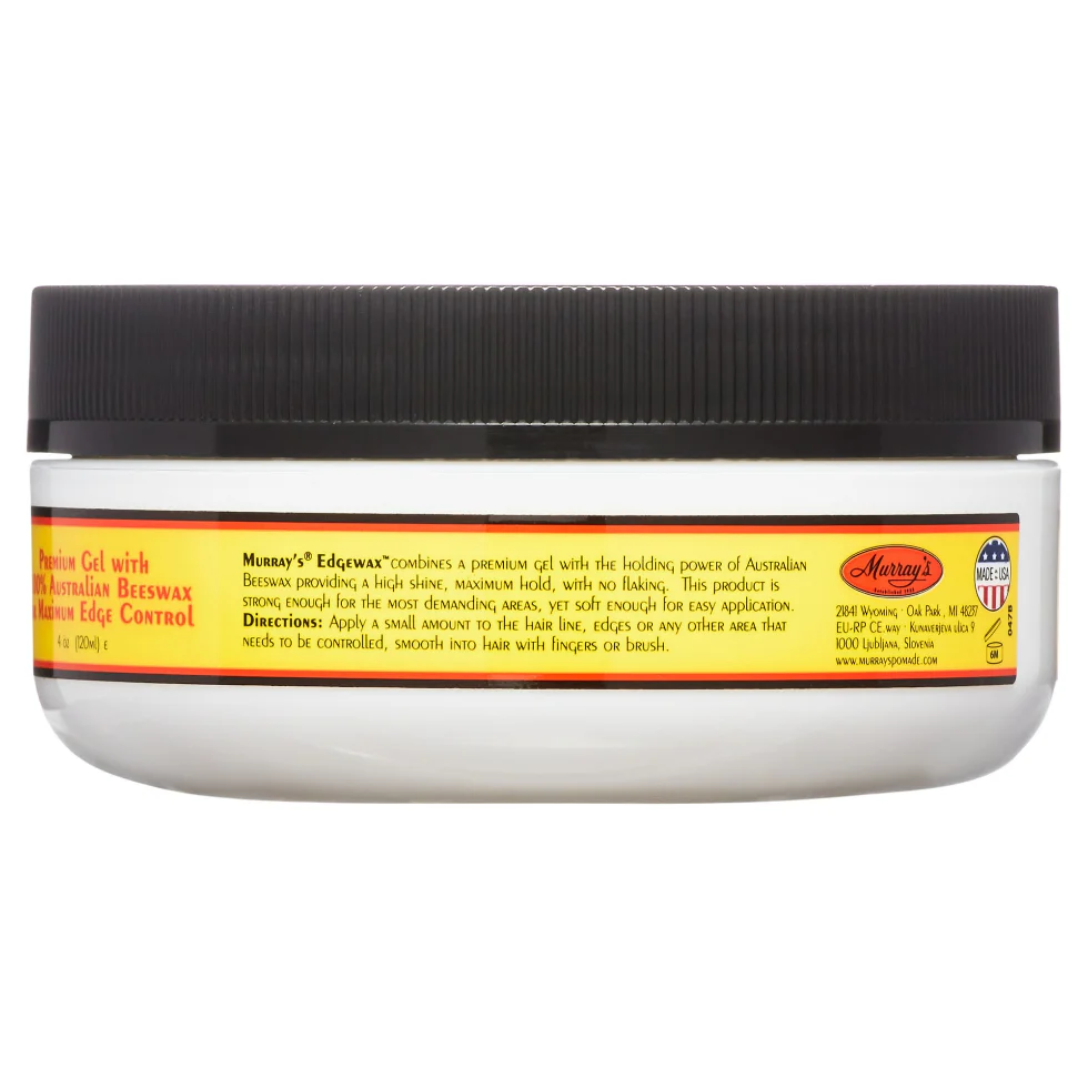 Murray’s Edgewax Premium Gel 4oz | Maximum Hold Edge Control & Shine - Image 3