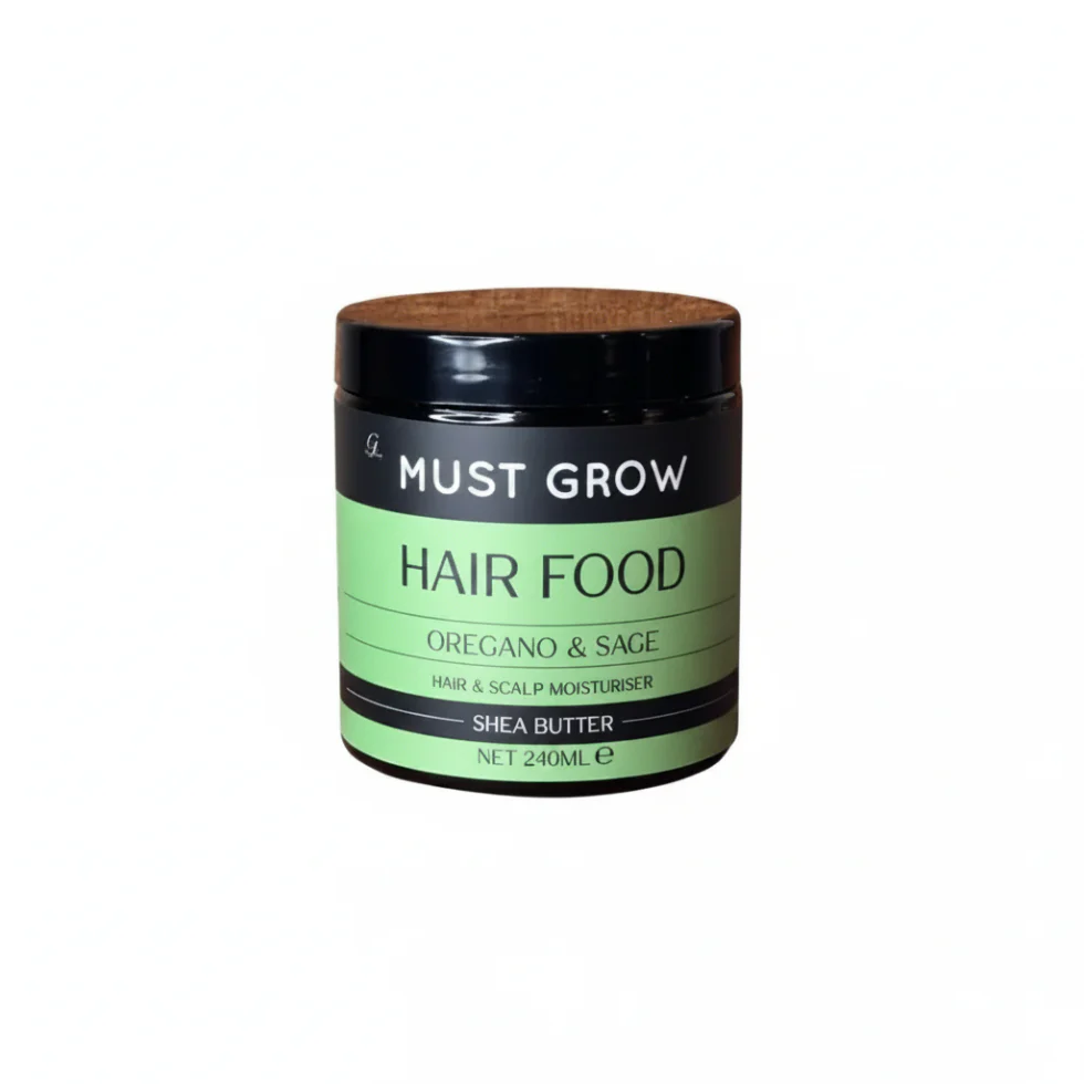 Must Grow Hair Food Oregano & Sage 240ml | Scalp Moisturiser & Hair Nourishment