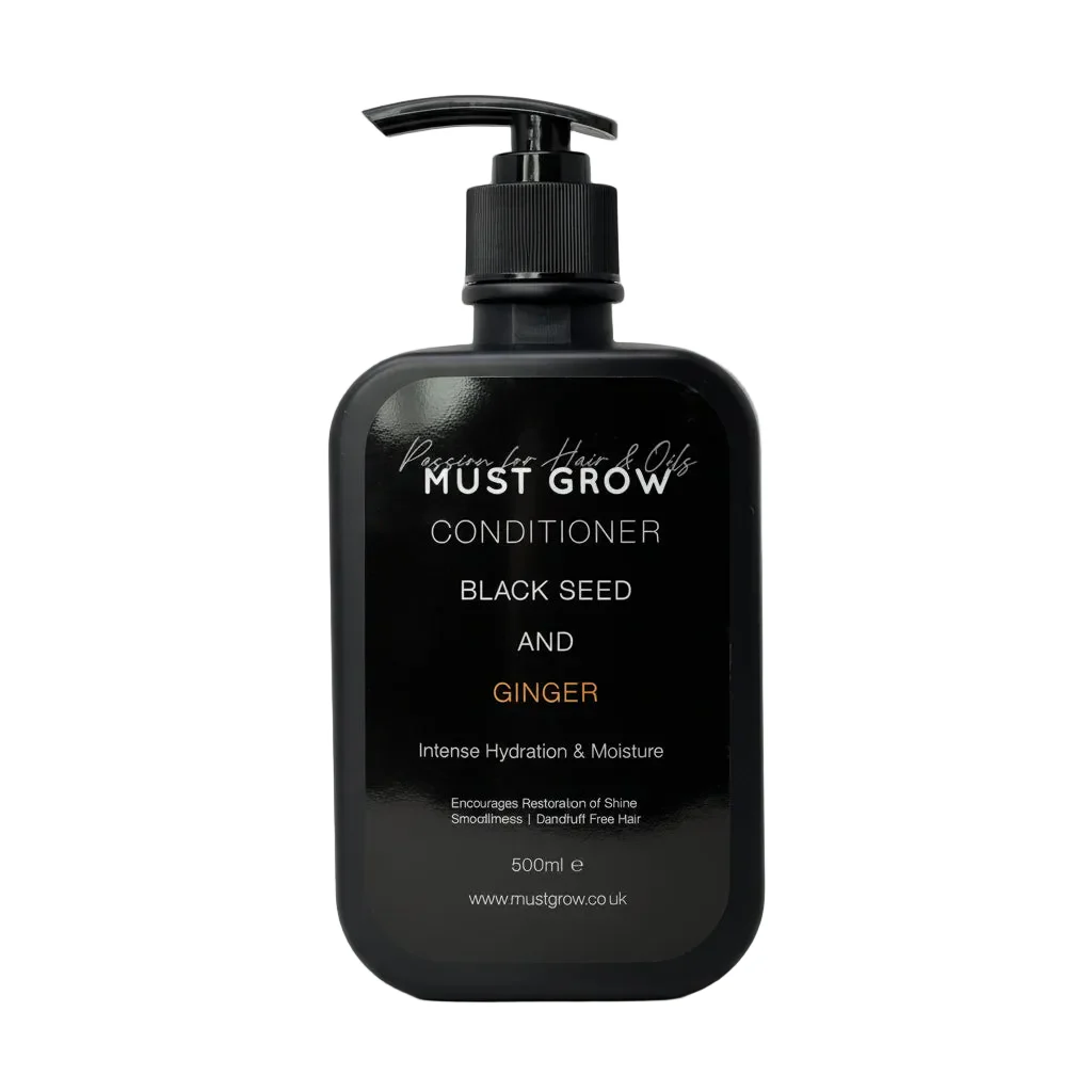 Must Grow Moisturiser Ginger & Lemon 500ml