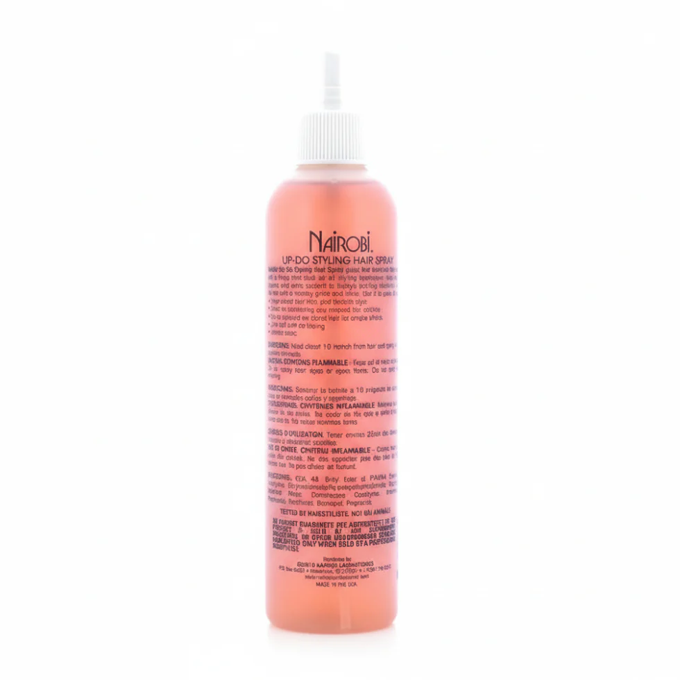 Nairobi UP-DO Styling Hairspray 8oz | Strong Long-Lasting Hold - Image 2