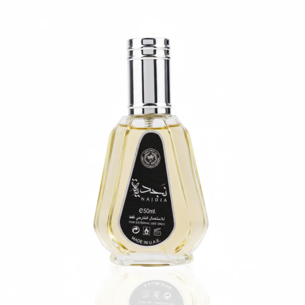 Najdia 50ml EDP by Ard Al Zaafaran | Fresh Citrus Woody Perfume Spray - Image 2