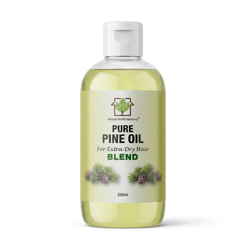 Natural Health Harmony Pine Oil 250ml | Extra Dry Hair Nourishing Blend
